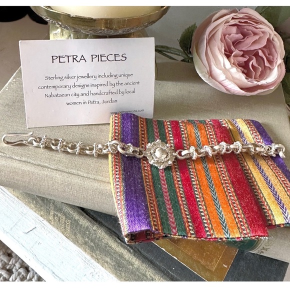 Petra Pieces, authentic 925 stamped sterling silver bracelet - Picture 3 of 3